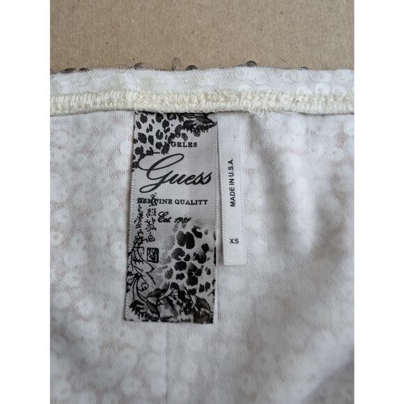 guess sequin mini skirt - Picture 7 of 10